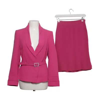 Mantelpak (Roze) van Elégance Acetaat, Wol
