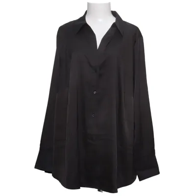 Shirt (Black) from H&M Elastane, Polyester