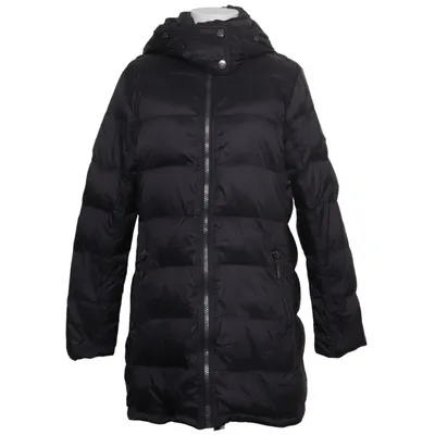 Vinterfrakke (Sort) fra Danwear Dun, Fjer, Polyamid, Polyester