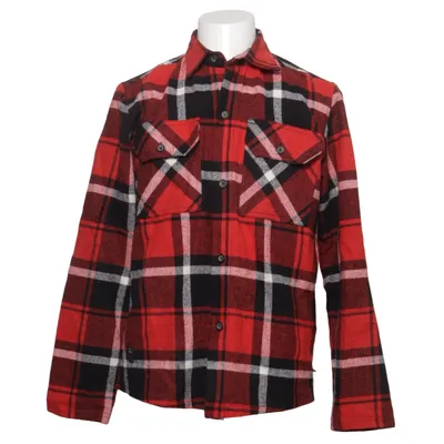Flanellskjorta (Röd, Svart, Vit) från Redbridge Akryl, Bomull, Polyester