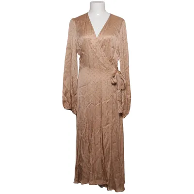Wrap dress (Beige, Yellow) from Second Female Viscose
