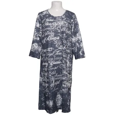 Jurk (Blauw, Wit) van No Secret Katoen, Polyester