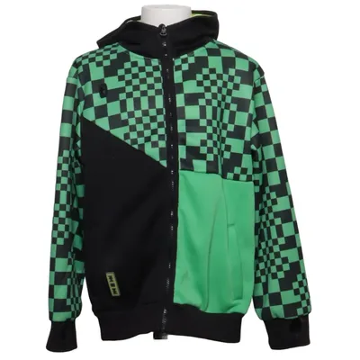 Capuchon sweater (Zwart, Groen) van Coolclub