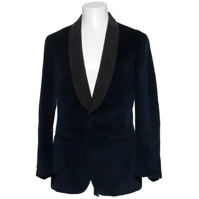 Smokingkavaj (Blå) från Suitsupply Bomull, Kupro, Polyester, Viskos