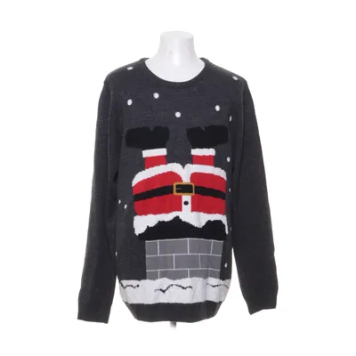 Kersttrui (Grijs, Meerkleurig) van Denim Acryl, Polyester