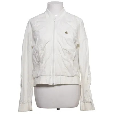 Bomber jacket (White) from Adidas Originals Cotton