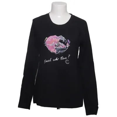Långärmad t-shirt (Svart, Flerfärgad) från Anja Gockel London Bomull, Elastan