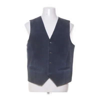 Lædervest (Blå) fra New Classic Ragazzi Acetat, Læder, Polyester