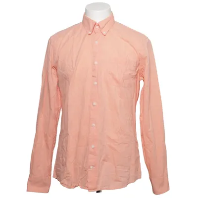 Button down shirt (Orange) from Tailor Store Cotton, Linen