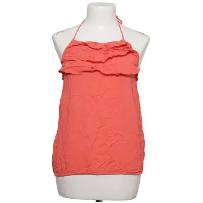 Halterneck top (Rød) fra Zara Basic Viscose