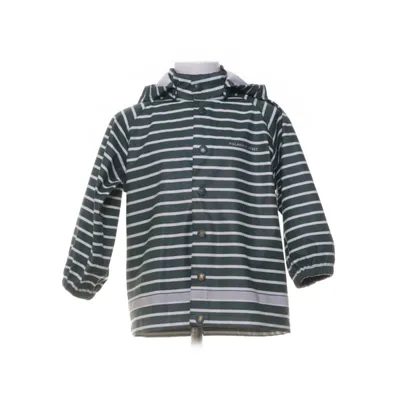 Rain jacket (Green, White) from Polarn O. Pyret Polyester, Polyurethane