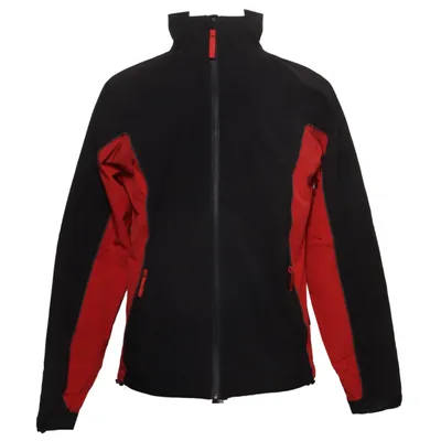 Outdoor jas (Zwart, Rood) van Feel Polyester