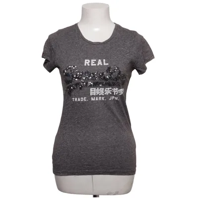 T-shirt (Gris) de Superdry Vintage Coton, Polyester