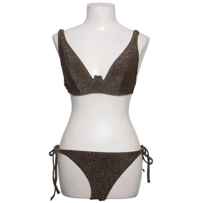 Bikini (Or, Noir) de Wolf & Whistle Élasthane, Fibre métallique, Polyamide