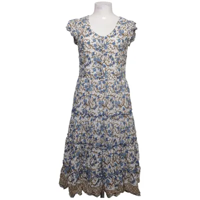 Dress (Blue, White, Brown) from Himalaya