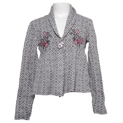 Wrap cardigan (Black, White) from MyWear Cotton