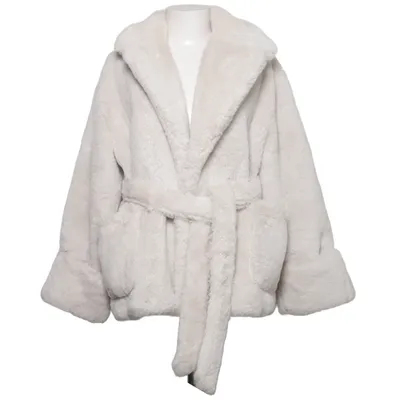 Vinterkappa (Beige) från Bubbleroom Polyester