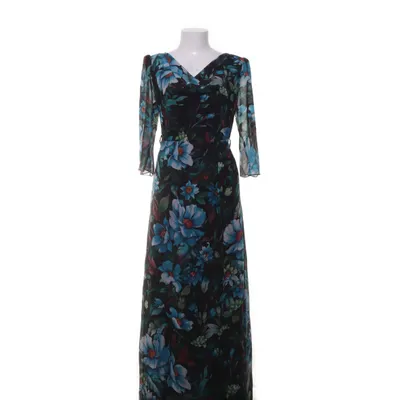 Maxi jurk (Zwart, Meerkleurig) van Rinascimento Polyester