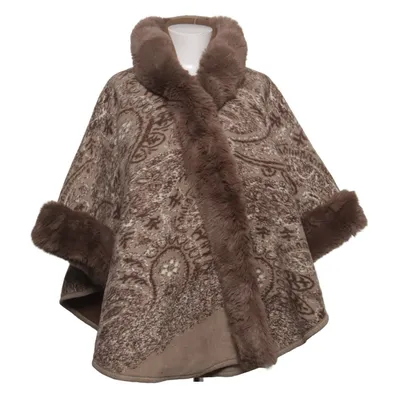 Cape (Marron, Beige) de TRI International Acrylique