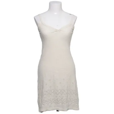 Jurk (Beige) van United Colors of Benetton Katoen, Polyamide