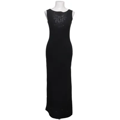 Maxi dress (Black) from Glitzy Elastane, Polyester
