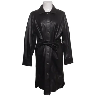 Läderkappa (Svart) från H&M Premium Quality Skinn