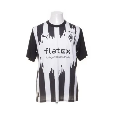 Fotbollströja (Svart, Vit) från Puma Elastan, Polyester
