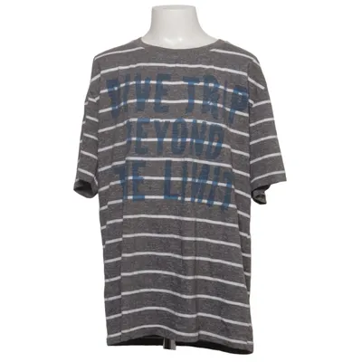 T-shirt (Grijs, Wit) van Yigga Katoen, Polyester