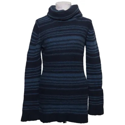 Pul à col roulé (Bleu) de Wrap Laine