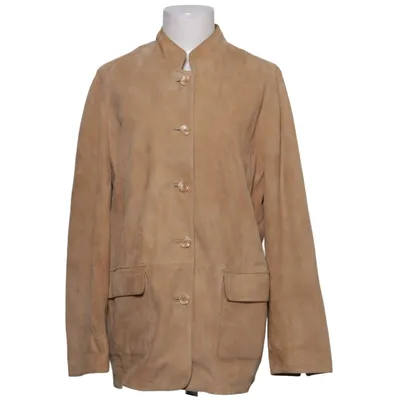 Leather jacket (Beige) from Detlev Albers Leather