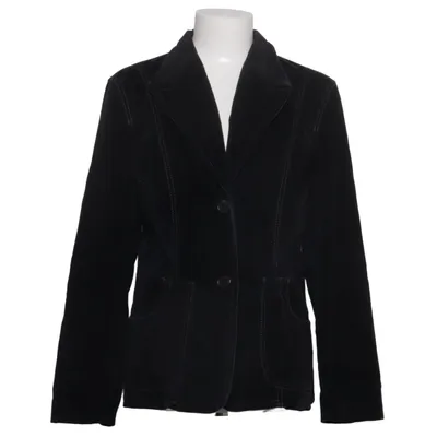Blazer (Noir) de PTA Coton, Élasthane