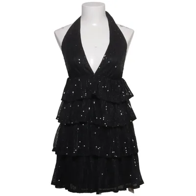 Cocktailklänning (Svart) från Shein Elastan, Polyester