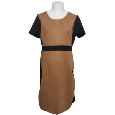 Robe (Marron, Noir) de Amy Vermont Élasthane, Polyester, Viscose