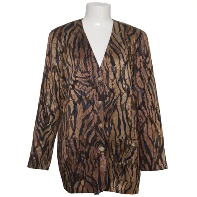 Blazer (Black, Gold) from Frankenwälder Polyester, Viscose