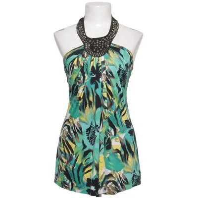 Haltertop (Groen, Geel, Zwart) van Baby Phat Elastaan, Polyester