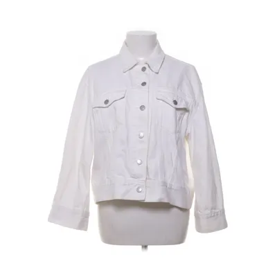 Denimjakke (Hvid) fra MTWTFSS WEEKDAY