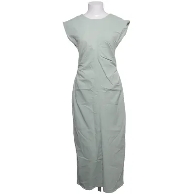 Maxi jurk (Groen) van Zara Katoen, Elastaan, Polyester