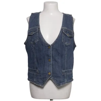 Jeansvest (Blå) fra Amica Bomuld, Elastan