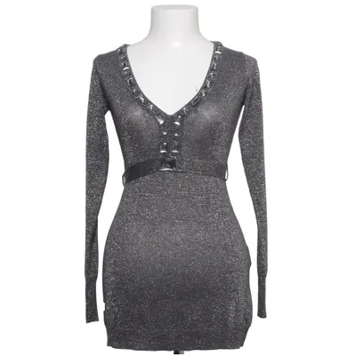 Kjole (Grå) fra Jane Norman Metallfiber, Viscose