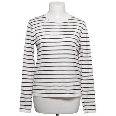 Långärmad t-shirt (Vit, Svart) från Åhléns Polyester, Viskos