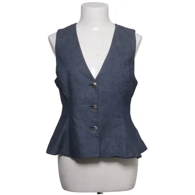 Jakkesætsvest (Blå) fra Zara Linned, Polyester