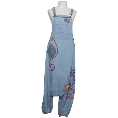 Dungarees (Blue, Multicolored) from Coline Cotton