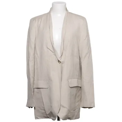 Blazer (Beige) van Lovechild Linnen, Polyester, Viscose