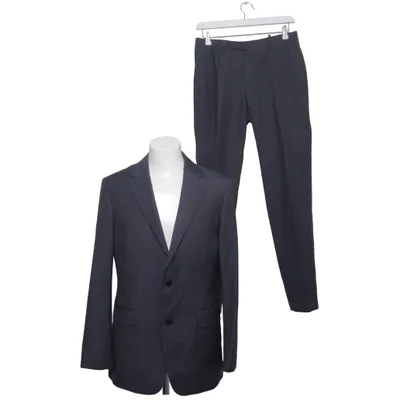 Costume (Bleu) de SAND Soie, Laine
