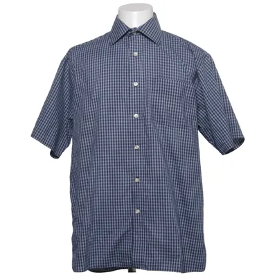Kurzarmhemd (Blau, Weiß) von Ross River Baumwolle, Polyester