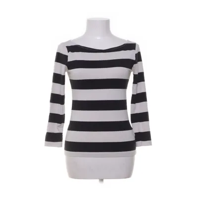 Langærmet t-shirt (Sort, Hvid) fra Filippa K