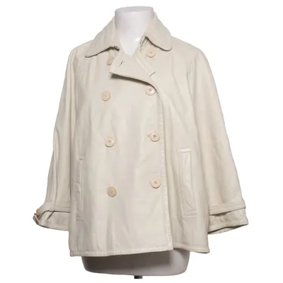 Leather jacket (Beige) from Avenue Foch by Anne L Leather, Polyester