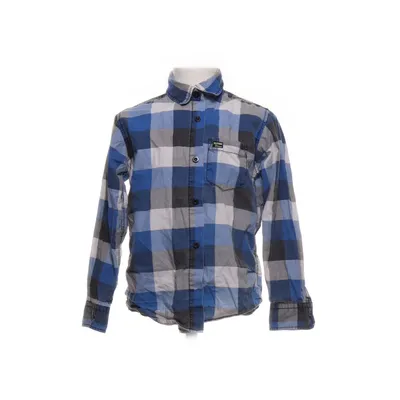 Flanellskjorta (Blå, Grå, Vit) från Lindex Kids Bomull