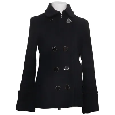 Erwt jas (Zwart) van Viktor & Rolf x H&M Polyamide, Viscose, Wol