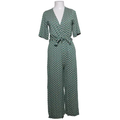Byxdress (Grön, Beige) från King Louie Elastan, Lyocell